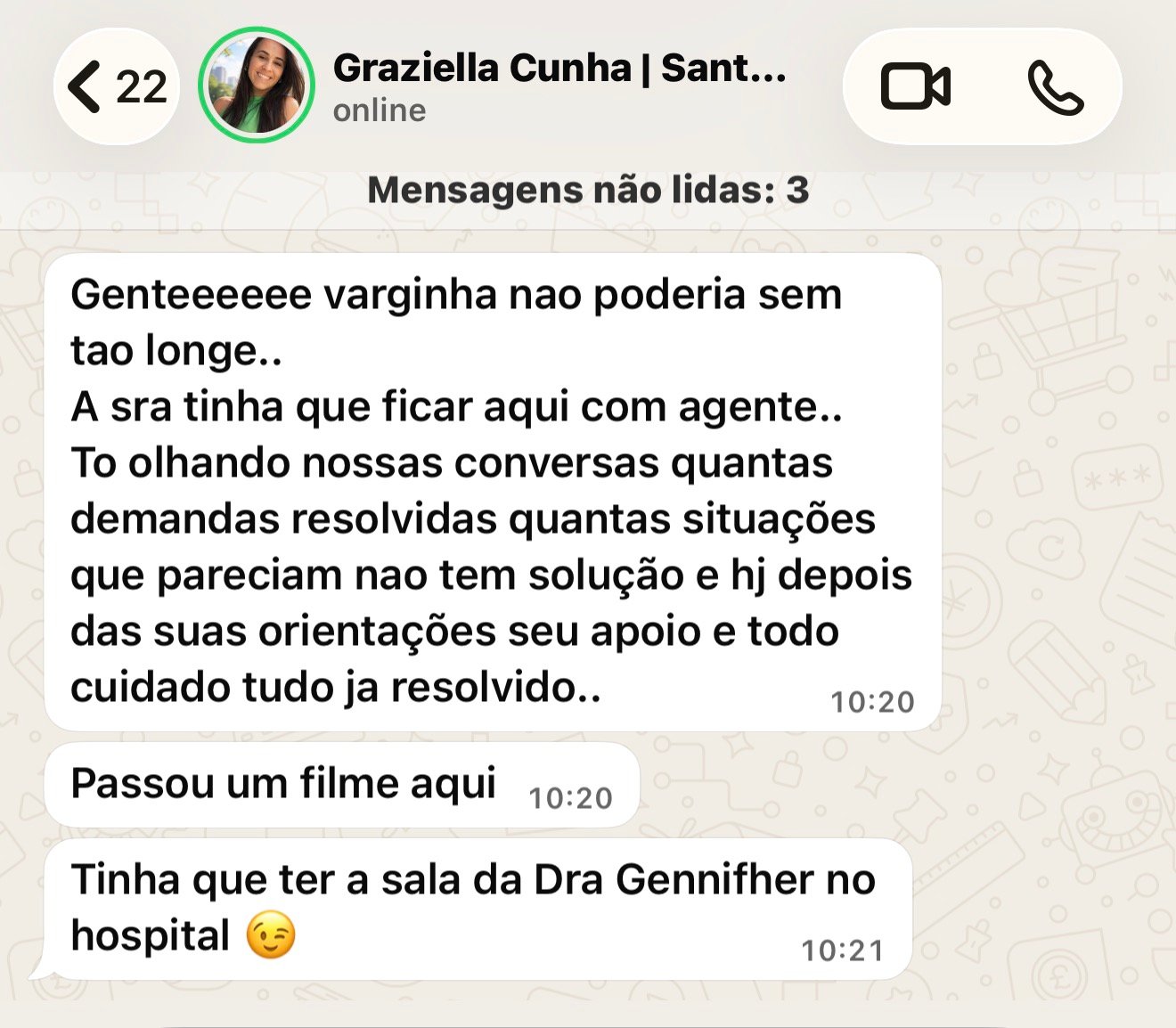Gênnifher Pistillo — bastidores 1