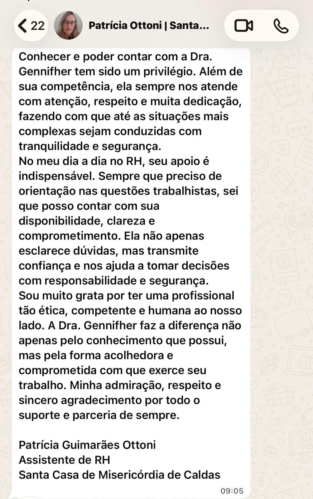 Gênnifher Pistillo — bastidores 8